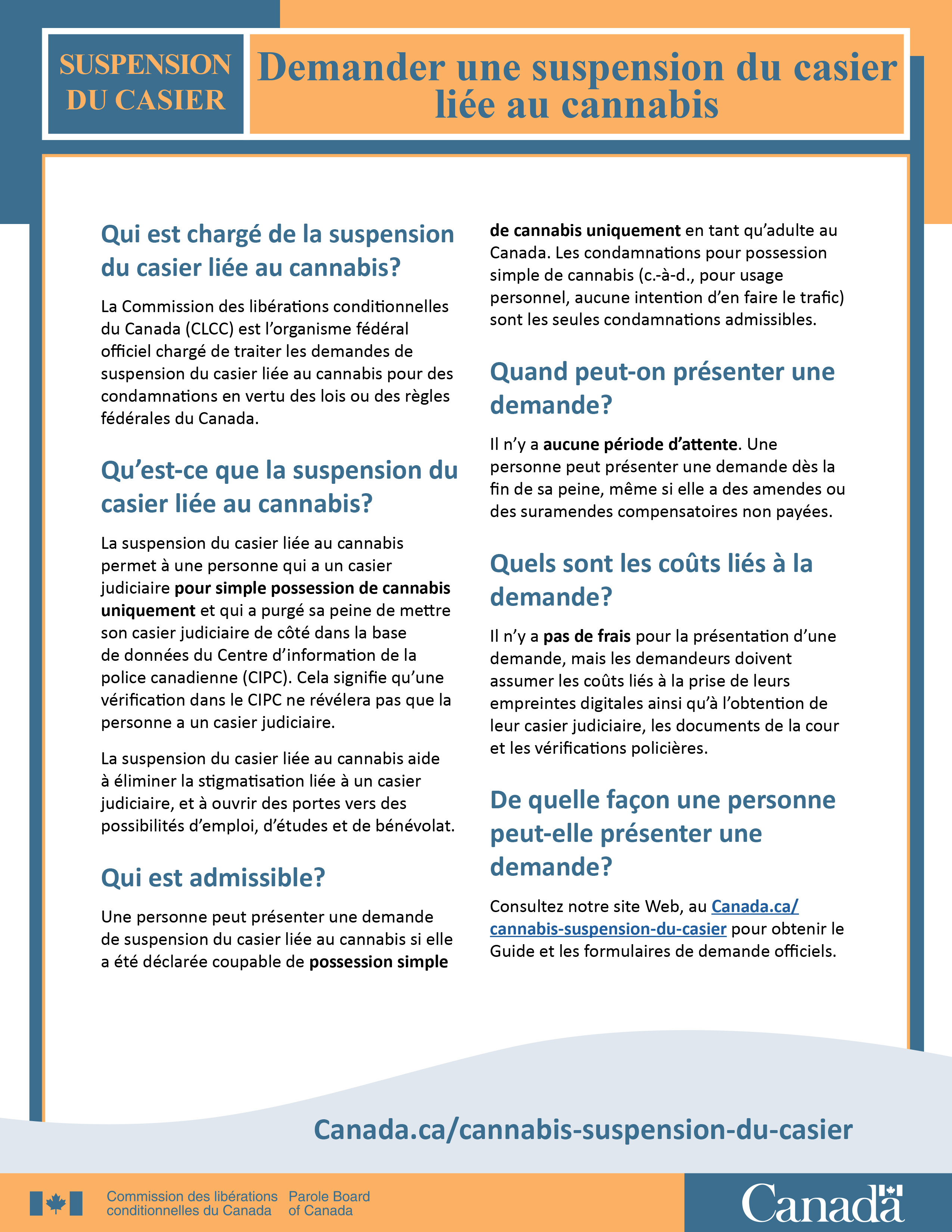 suspension du casier  -Demander une suspension du casier 